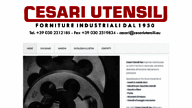 What Cesariutensili.it website looked like in 2019 (4 years ago)