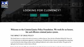 What Cjpf.org website looked like in 2019 (4 years ago)