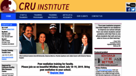 What Cruinstitute.org website looked like in 2019 (4 years ago)