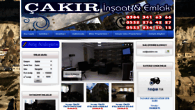 What Cakir-insaat.com website looked like in 2019 (4 years ago)