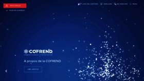 What Cofrend.com website looked like in 2019 (4 years ago)