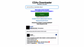 What Cdax.pl website looked like in 2019 (4 years ago)
