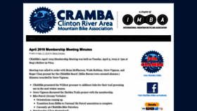 What Cramba.org website looked like in 2019 (4 years ago)