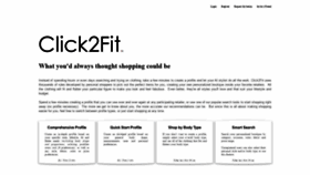 What Click2fit.com website looked like in 2019 (4 years ago)