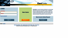 What Corrlinks.com website looked like in 2019 (4 years ago)