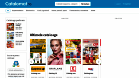 What Catalomat.ro website looked like in 2019 (4 years ago)