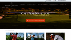 What Capefearnational.com website looked like in 2019 (4 years ago)