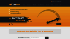 What Cdnsun.com website looked like in 2019 (6 years ago)