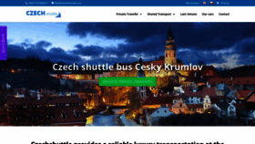 What Czechshuttle.com website looked like in 2019 (4 years ago)