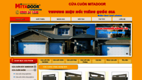 What Cuacuonmitadoor.vn website looked like in 2019 (4 years ago)