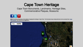 What Cape-town-heritage.co.za website looked like in 2019 (4 years ago)