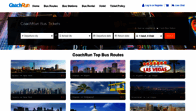 What Coachrun.com website looked like in 2019 (4 years ago)