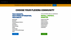 What Community.flexera.com website looked like in 2019 (4 years ago)
