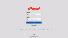 What Cpanel.afghost.net website looked like in 2019 (4 years ago)