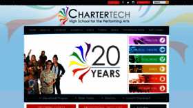 What Chartertech.org website looked like in 2019 (4 years ago)