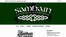 What Celticfestival.info website looked like in 2019 (6 years ago)