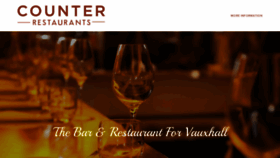What Counterrestaurants.com website looked like in 2019 (4 years ago)