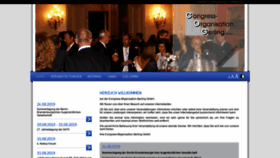 What Congresse.de website looked like in 2019 (4 years ago)