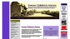 What Childrenscottagehomes.org.uk website looked like in 2019 (4 years ago)