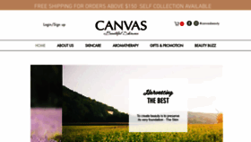 What Canvasbeauty.com.sg website looked like in 2019 (4 years ago)