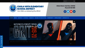What Cvesd.org website looked like in 2019 (4 years ago)