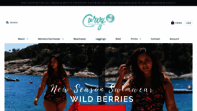 What Curvyswimwear.com website looked like in 2019 (4 years ago)
