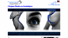 What Cirujanoplasticoguadalajara.mx website looked like in 2019 (4 years ago)