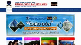 What Ctsv.ntt.edu.vn website looked like in 2019 (4 years ago)
