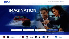 What Chryslercareers.com website looked like in 2019 (4 years ago)