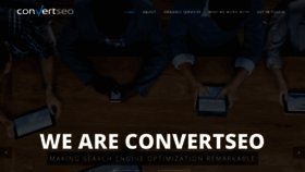 What Convertseo.com website looked like in 2019 (4 years ago)