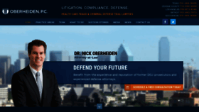 What Criminaldefense.com website looked like in 2019 (4 years ago)