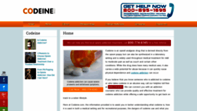 What Codeine.com website looked like in 2019 (4 years ago)