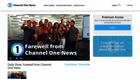 What Channelone.com website looked like in 2019 (4 years ago)