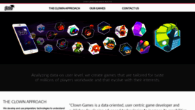 What Clown.gs website looked like in 2019 (4 years ago)