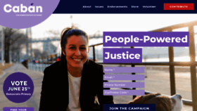 What Cabanforqueens.com website looked like in 2019 (4 years ago)