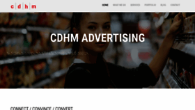 What Cdhm.com website looked like in 2019 (4 years ago)