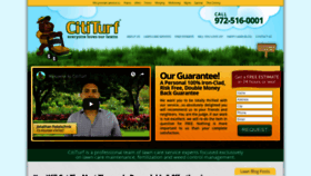 What Cititurf.com website looked like in 2019 (4 years ago)