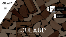 What Culaud.fr website looked like in 2019 (4 years ago)
