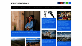 What Cestujemespolu.com website looked like in 2019 (4 years ago)