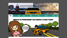 What Chennaitopondicherrytaxi.com website looked like in 2019 (4 years ago)