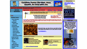 What Christliche-themen.de website looked like in 2019 (4 years ago)