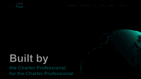 What Charterpad.com website looked like in 2019 (4 years ago)