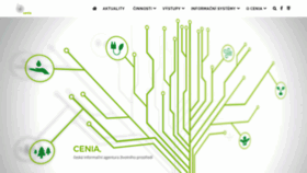 What Cenia.cz website looked like in 2019 (4 years ago)
