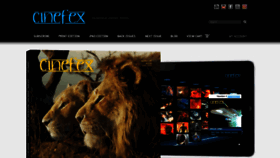 What Cinefex.com website looked like in 2019 (4 years ago)