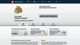 What Collmex.de website looked like in 2019 (4 years ago)