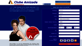 What Clubeamizade.com website looked like in 2019 (4 years ago)