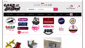 What Cakedesign.se website looked like in 2019 (4 years ago)