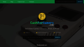 What Cashforgamers.com website looked like in 2019 (4 years ago)