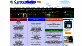 What Controlenanet.com.br website looked like in 2019 (4 years ago)
