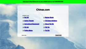 What Chinax.com website looked like in 2019 (4 years ago)
